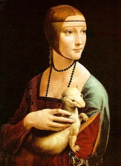 Lady with... who? - Ermine, lady with ermine, Leonardo da Vinci