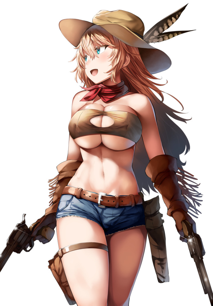 Cowboy  Render - DeviantArt, Арт, Anime Art, 3D