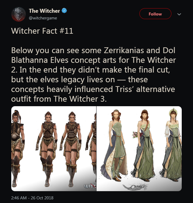 Witcher Fact #11 - Witcher, Concept Art, Triss Merigold, Zerricans, Translation, Longpost