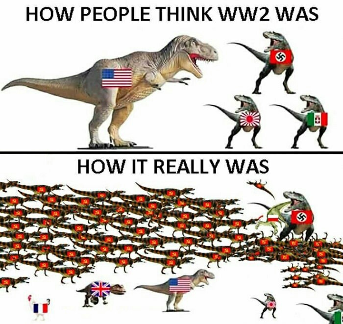 12th - Humor, Archosaurs, Dinosaurs, The Second World War, Truth