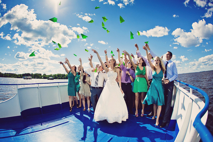Wedding on the ship - My, Wedding, Sea, Family, Relaxation, Men, Female, Motor ship, Longpost, Women