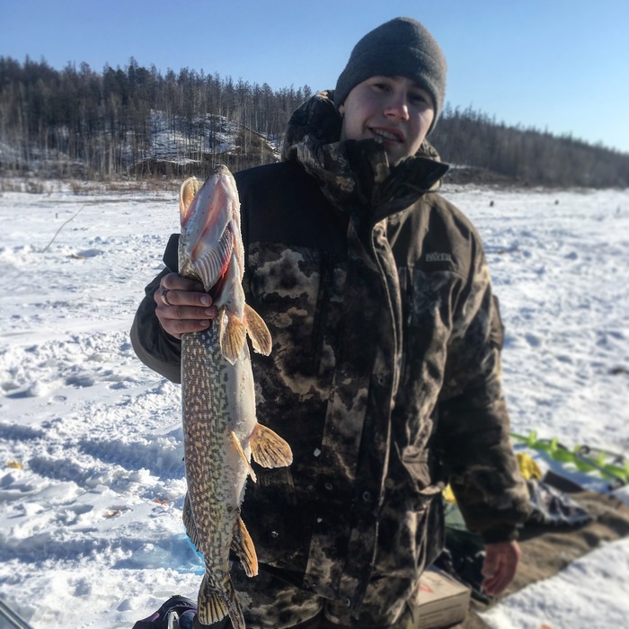 Real winter fishing in Yakutia!!! - My, Fishing, Winter fishing, Cold, freezing, Yakutia, Video, Longpost