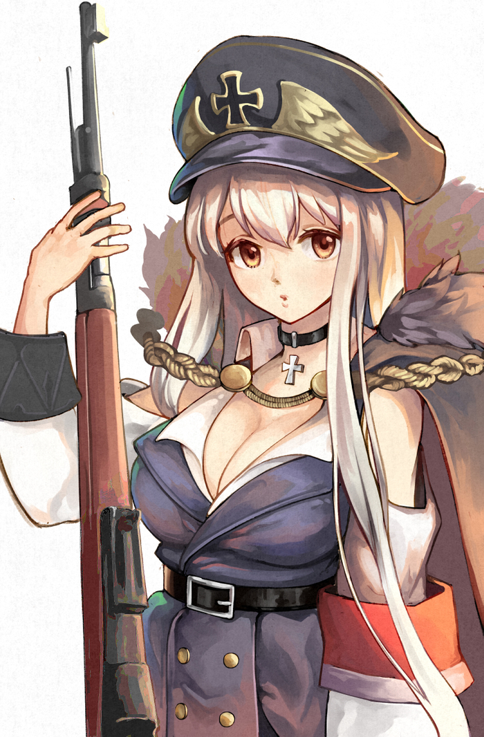 Kar98k - Anime Art, Girls Frontline, Kar98k