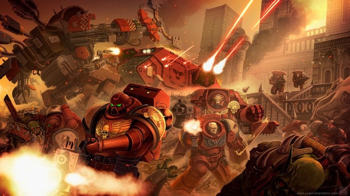 Blood ravens - Warhammer 40k, Blood ravens, Orcs, Space Marine