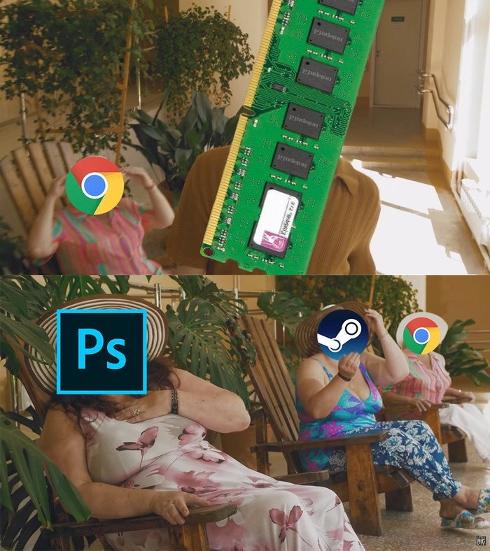   Steam,  , Photoshop, , Google Chrome