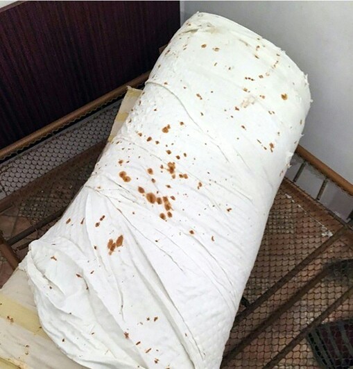 Just a mattress, not what you thought: - Mattress, Bed, Shawarma, Shawarma, Food