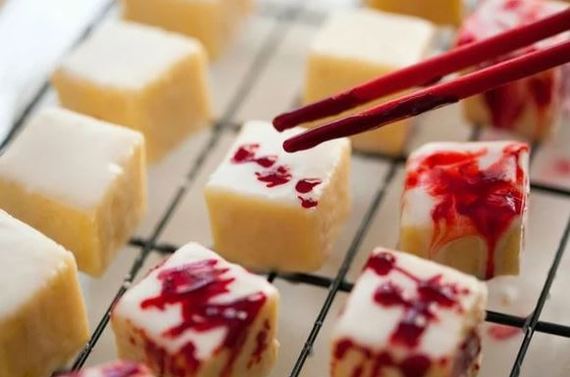 bloody cakes - Cooking, Recipe, Dessert, Longpost, Halloween