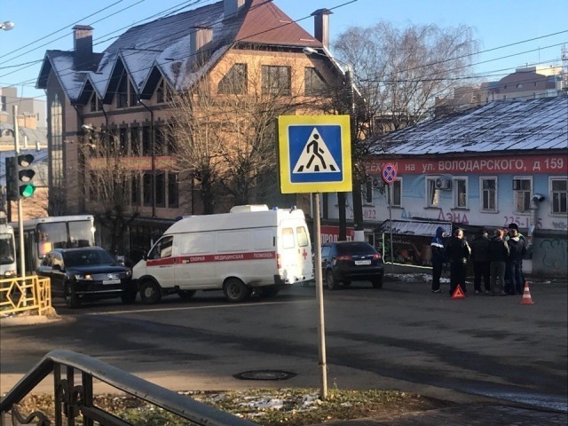 And again, the eccentrics did not miss the ambulance - Society, Russia, Ambulance, Traffic police, Violation of traffic rules, Driver, Auto, Crash