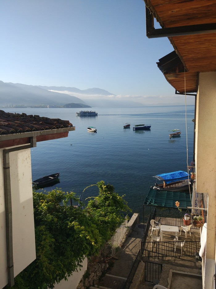 Lake Ohrid. Macedonia. - My, Xiaomi mi5, Lake, Macedonia, Mobile photography