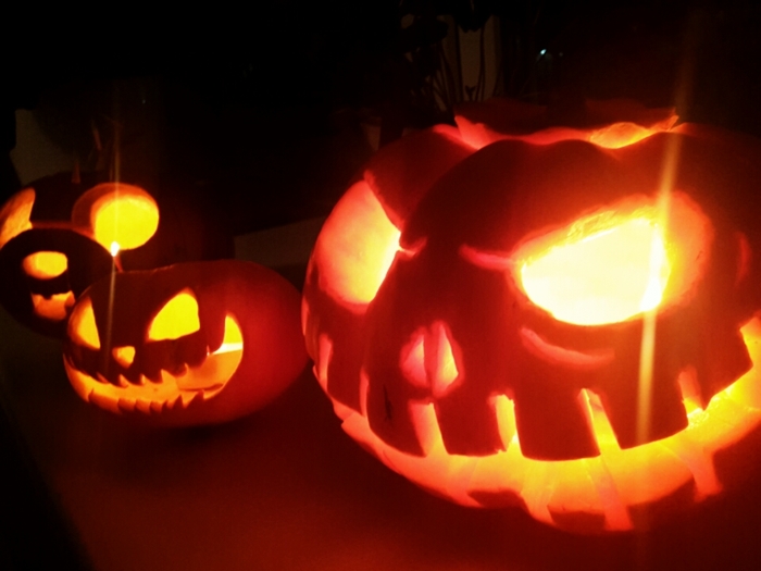 Pumpkins for Halloween - My, Halloween, Halloween pumpkin, The nightmare before christmas, Adventure Time