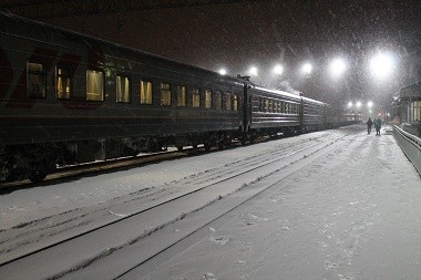 Dangerous night train ride. - My, Russian Railways, A train, Conductor