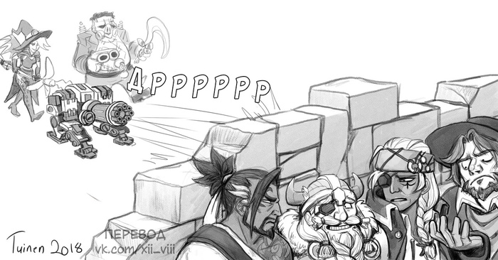   , Tuinendraws, Overwatch, Torbjorn, Bastion, Roadhog