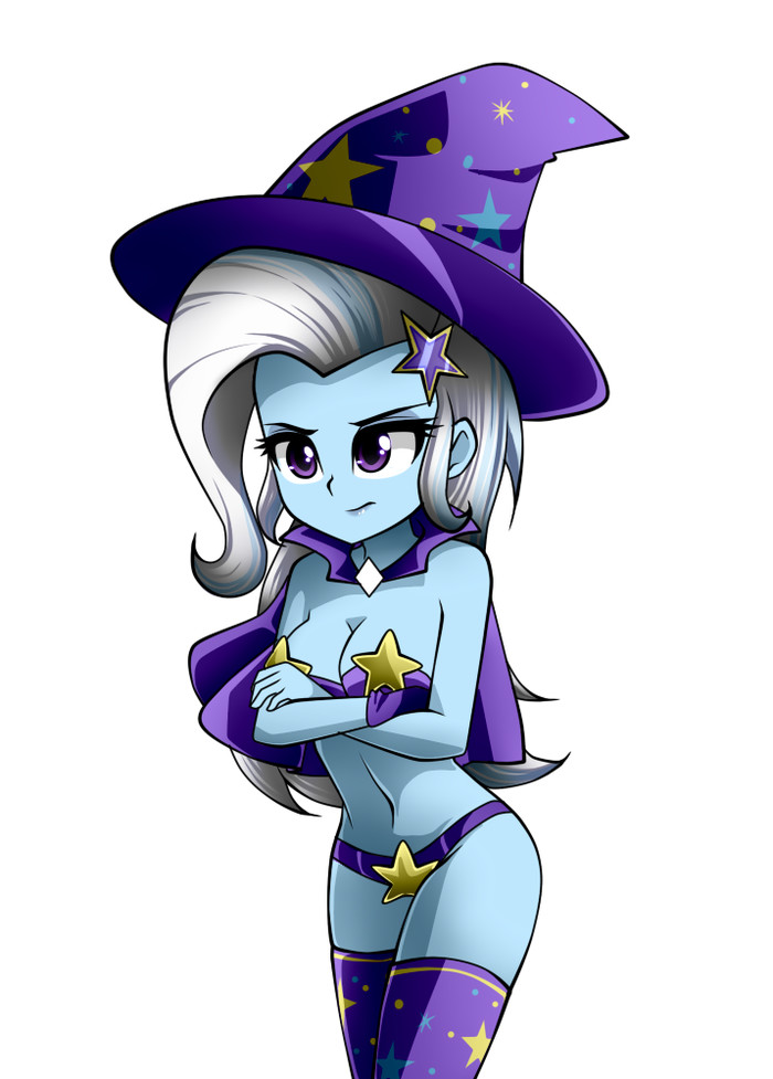 Trixie - My Little Pony, Equestria Girls, Trixie, Nekojackun, MLP Edge