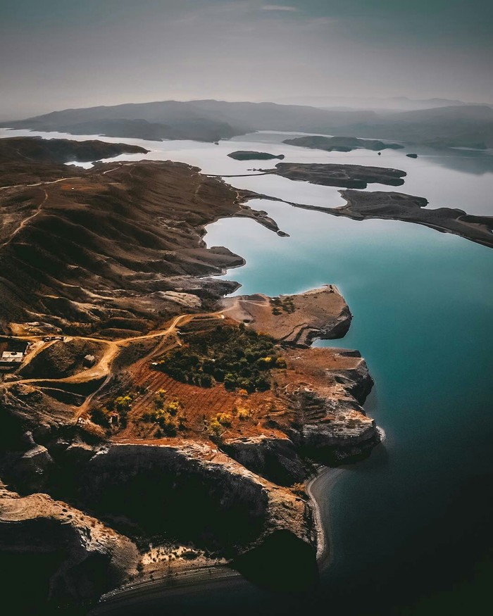 The Chirkey reservoir is an artificial lake, which is the largest reservoir in the North Caucasus. (The Republic of Dagestan) - Reservoir, Water, The photo, Dagestan, Caucasus, Russia, Nature, beauty of nature, Longpost