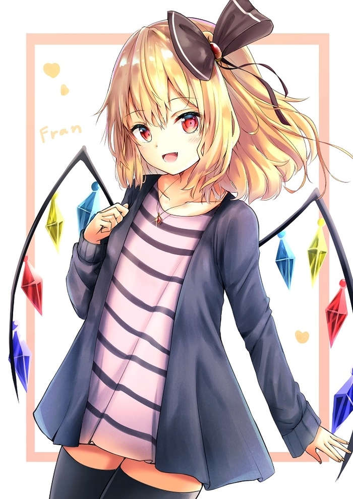 Flan - Anime art, Anime, Flandre scarlet, Touhou, Renka