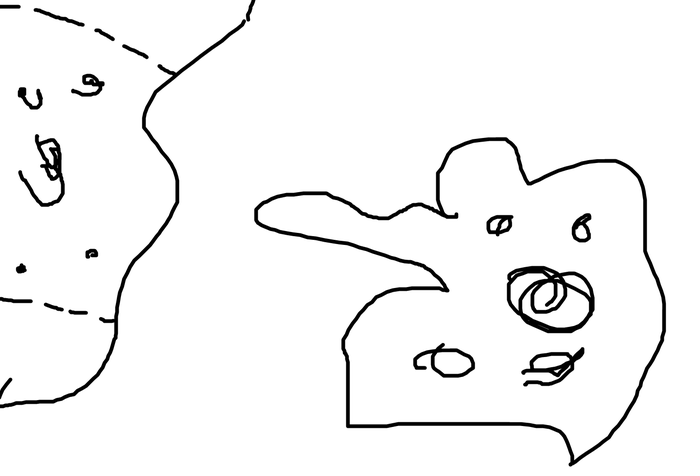 Рисунок про амёбу