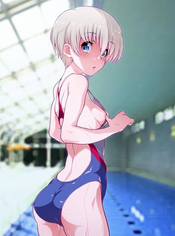 Z1 Leberecht maass - NSFW, Kantai collection, Z1 leberecht maass, Etty, Swimsuit, Swimming pool, Anime art, Anime, Art