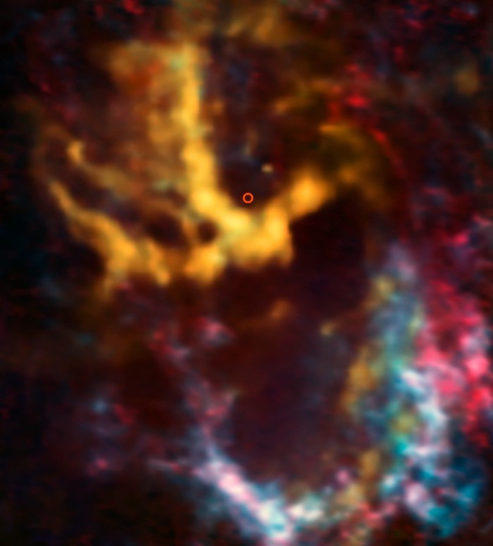 ALMA photographed a cloud in the center of the Milky Way - Space, Alma, Telescope, Clouds, Milky Way, Astrophoto, Sagittarius A