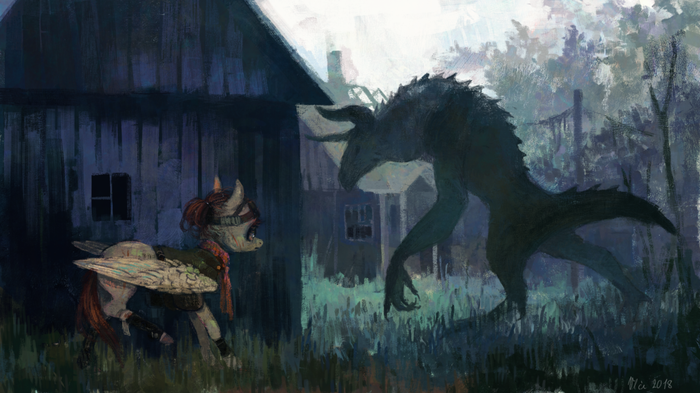 Bad Neighborhood My Little Pony, Fallout: Equestria, Original Character,  , Wolfiedrawie