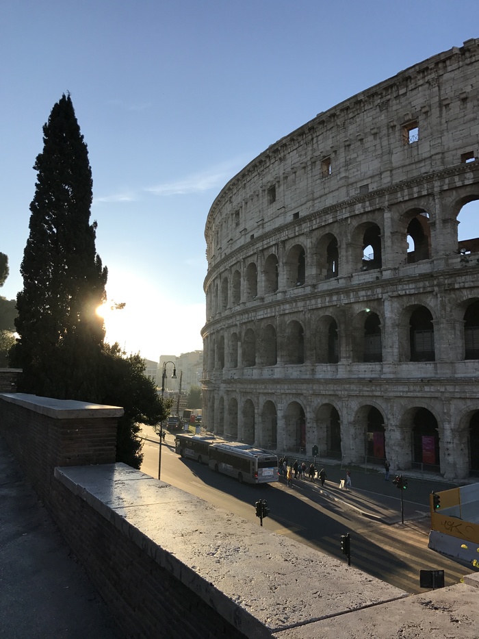 Утренний колизей