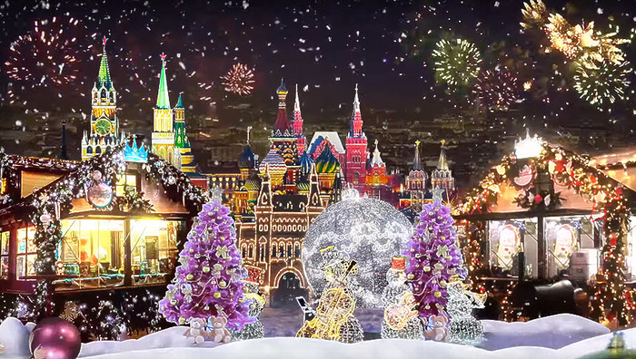When is Moscow decorated? - Moscow, No rating, My, Question, New Year