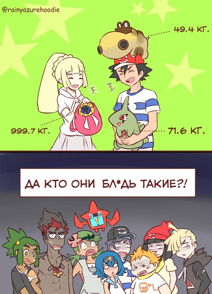POWER - Pokemon, Ash Ketchum, Pokemon Moon