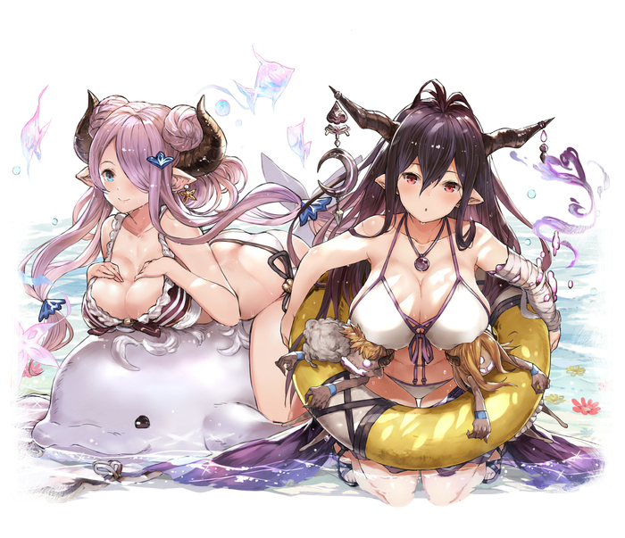 Anime art - Anime Art, Granblue Fantasy, Danua, Narmaya