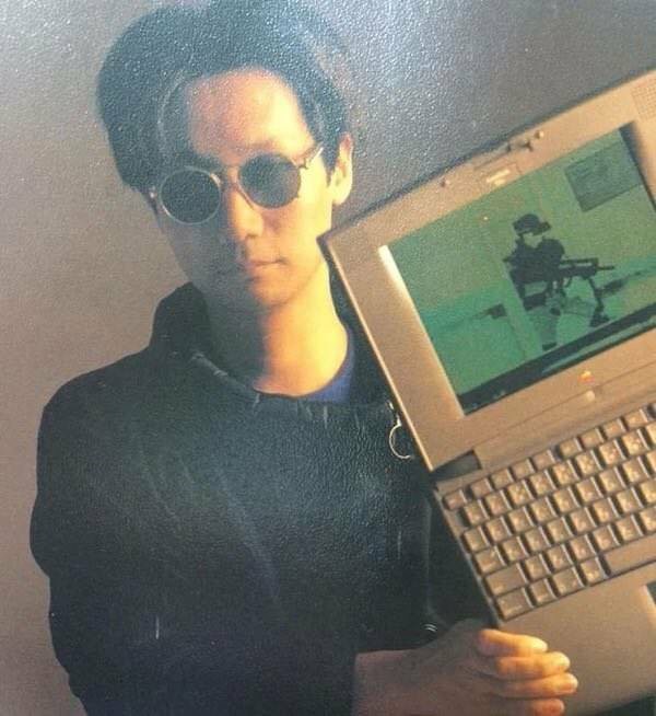 Young Kojima looks like Neo - Hideo Kojima, , Neo, Matrix, Reddit
