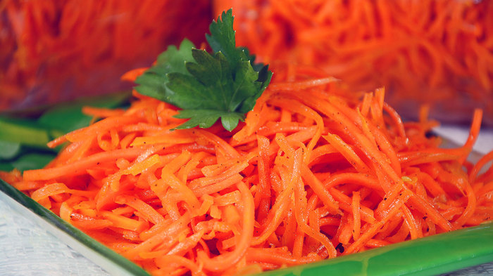 Korean carrots - My, Carrot, Recipe, , Korean carrots, Video, Longpost