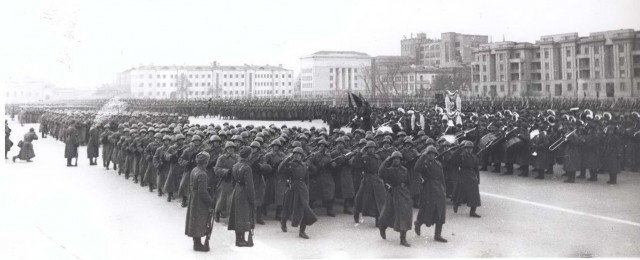 Forgotten parade in Kuibyshev - Samara, Kuibyshev, Story, Parade, the USSR, Life stories, The Great Patriotic War, From the network, Video, Longpost