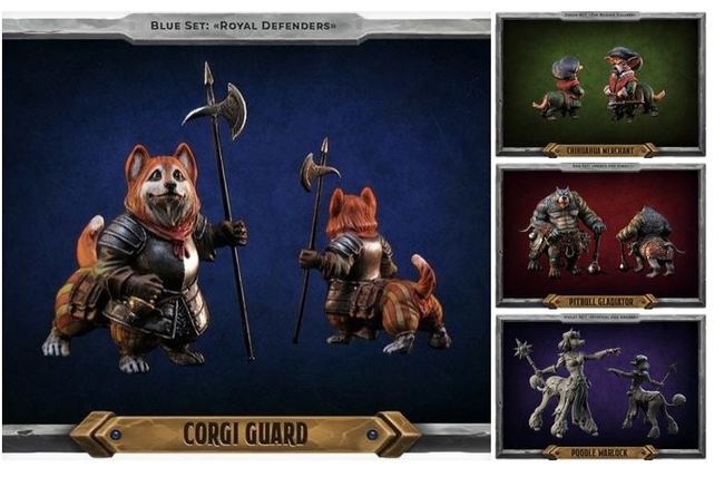 Canitaurs went to Kickstarter - My, Dnd 5, Dungeons & dragons, RPG, Kickstarter, Longpost, Board games, Dogs and people, Corgi, Video