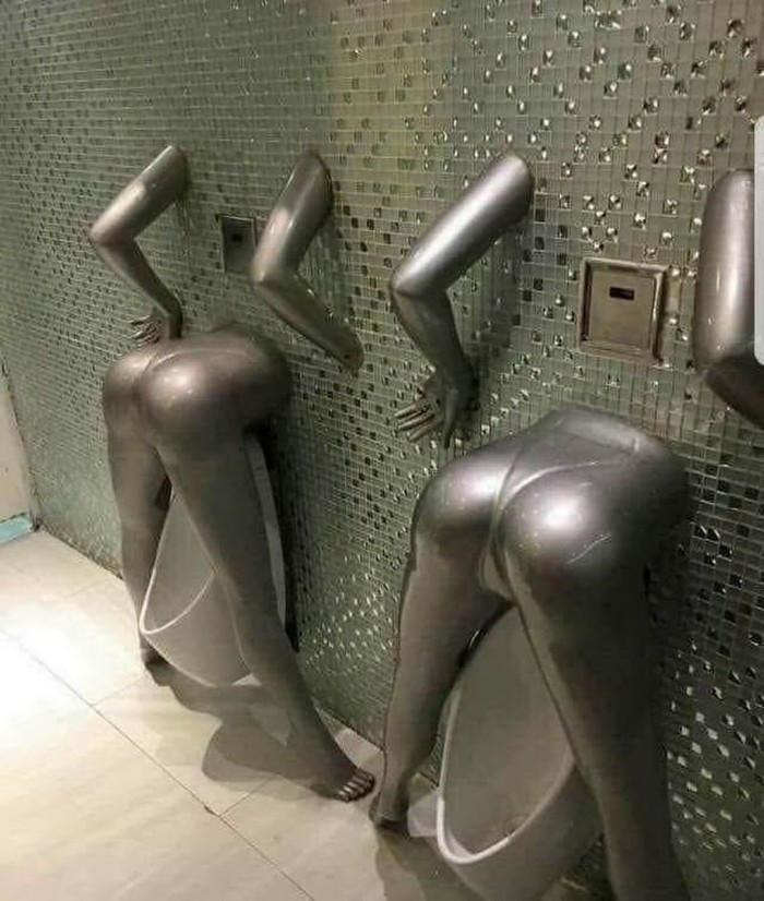 In the toilet.. - Urinal, Toilet