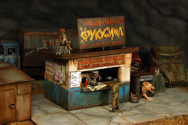 Post-apocalyptic ZIL - Post apocalypse, Zil, Diorama, Longpost, Stalker