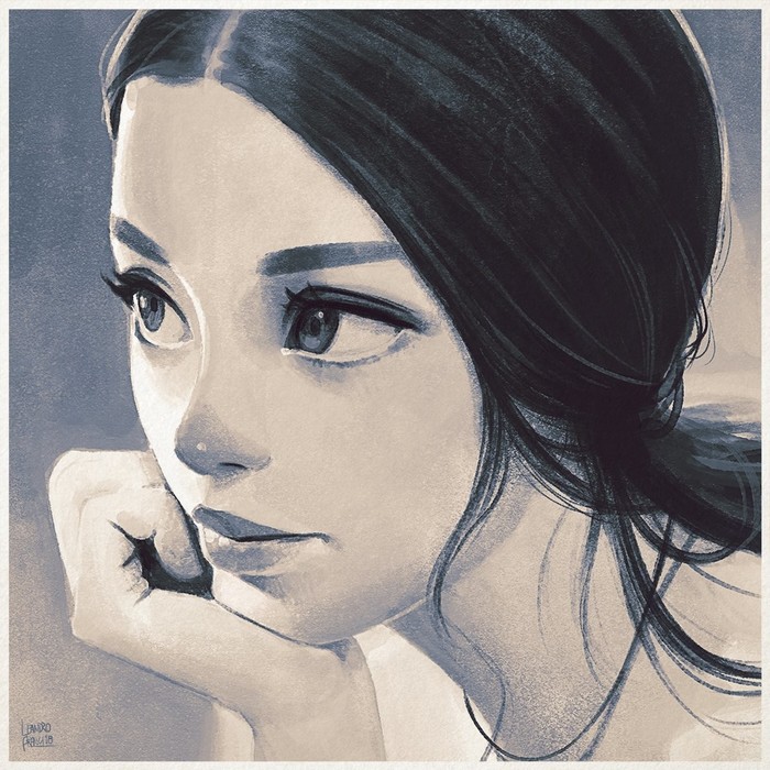 Portraits by Leonardo Franci. - Inktober2018, Inktober, Portrait, Girls, Drawing, Art, Longpost