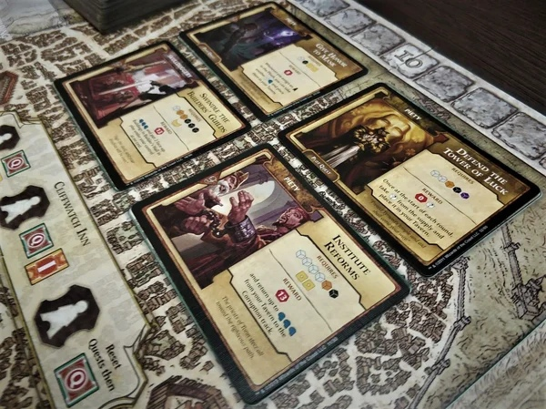 Требуются приключенцы с личным оружием. Lords of Waterdeep. - Моё, Настольные игры, Настолки, Dungeons & Dragons, Стратегия, Английский язык, Длиннопост, Лига Настольщиков