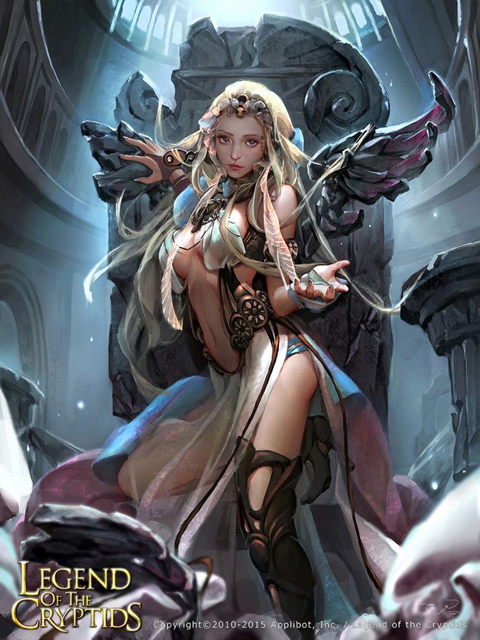 Guardian angel - Art, Legend of the cryptids, Azora Studio
