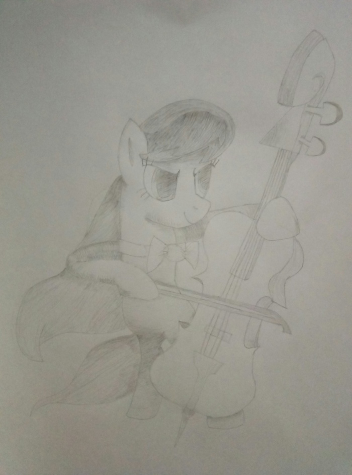 Тави - Моё, My Little Pony, Octavia Melody, PonyArt, MLP Learning