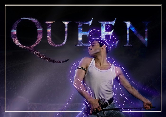 Bohemian Rhapsody - Fan art, Queen, Poster, Freddie Mercury