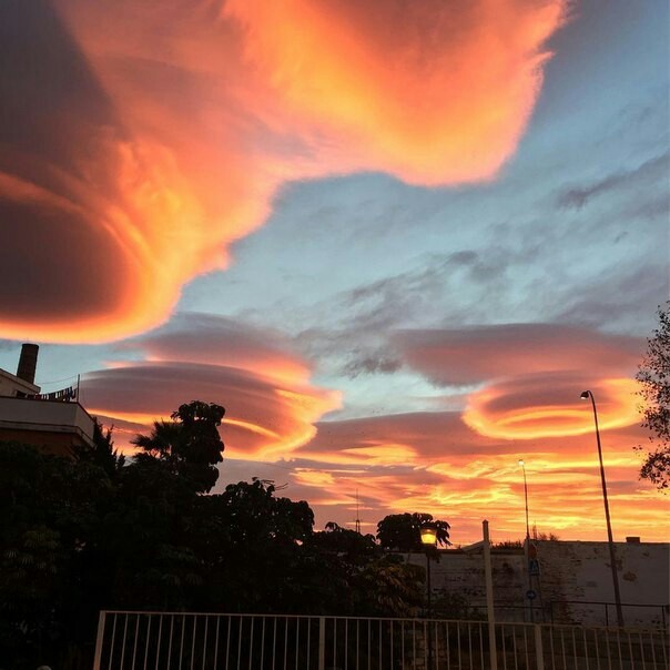 Here are the clouds! :3 - Clouds, Sunset