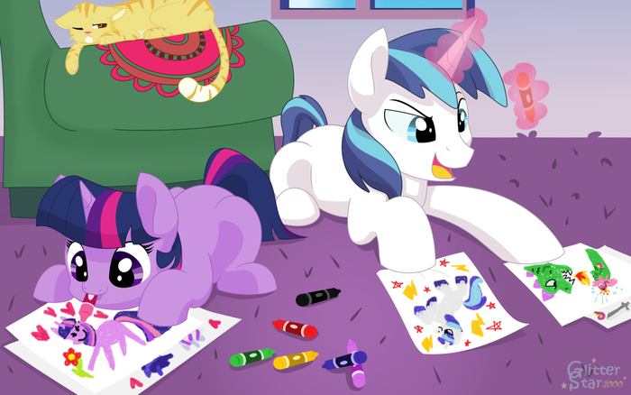  ... My Little Pony, Twilight Sparkle, Shining Armor, 