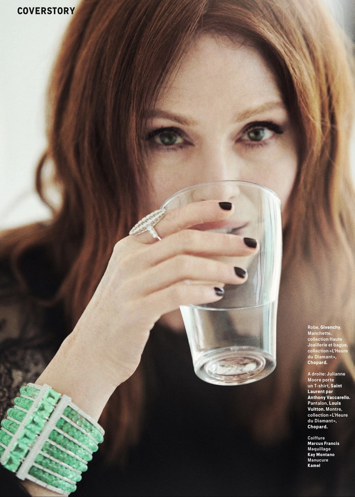 Julianne Moore in the November photo shoot for Grazia magazine. - Julianne Moore, The photo, PHOTOSESSION, Actors and actresses, Magazine, Longpost