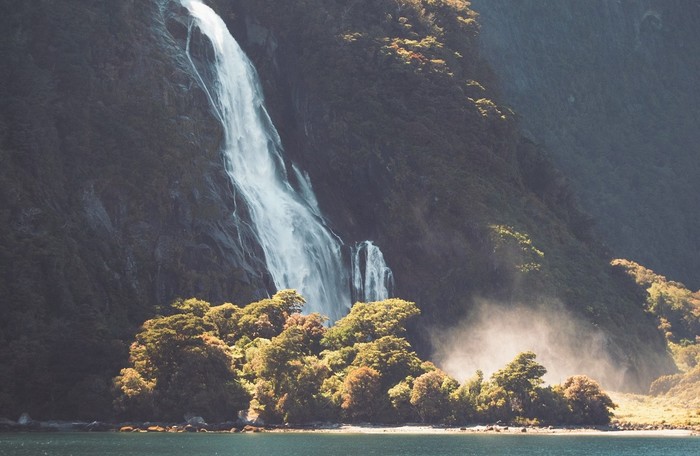 Aesthetics - beauty, Aesthetics, Waterfall, New Zealand