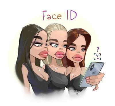 Attack of the clones - Face id, Clones, Girls, Copy