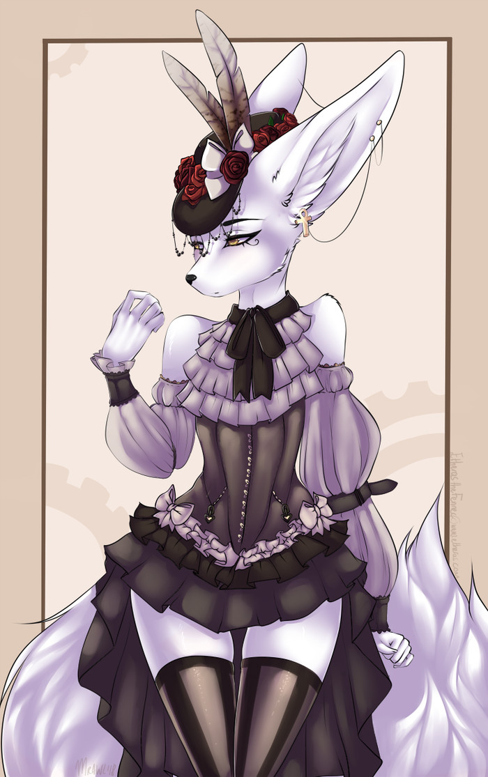 victorian fox - Furry, Its a trap!, Furry trap, Furry art, , Steampunk