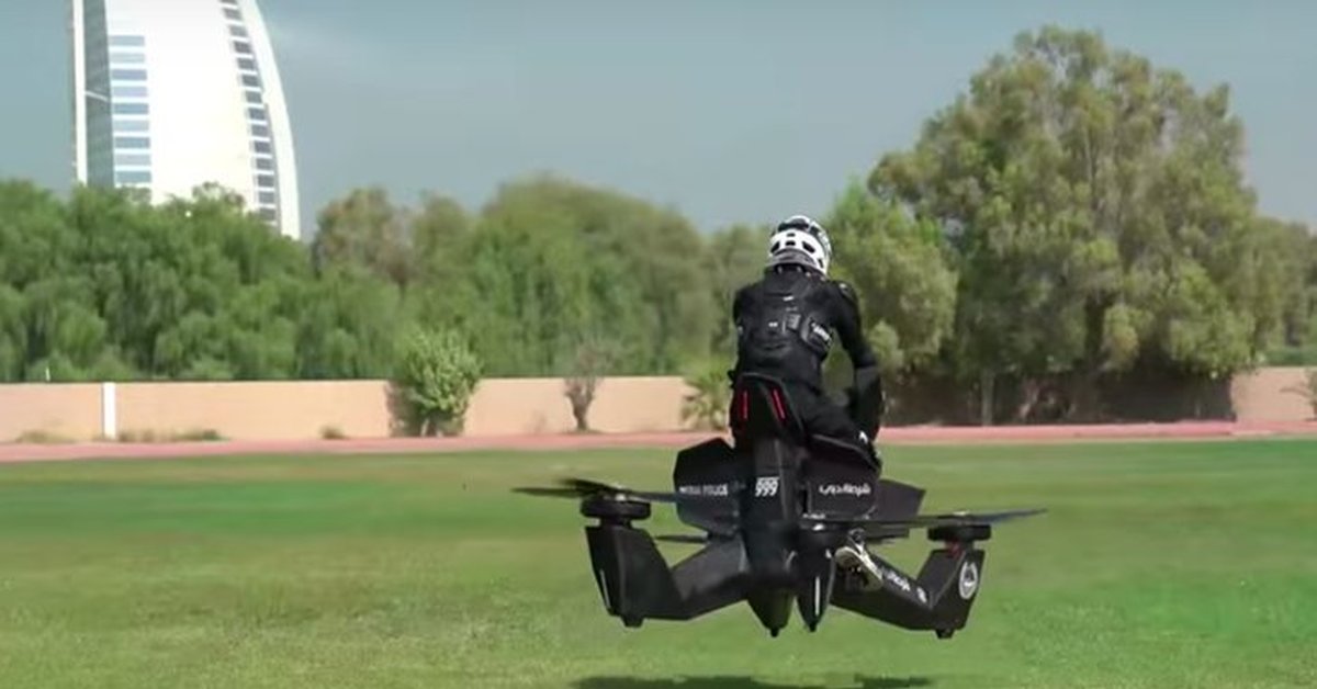 Летающий мотоцикл Hoverbike s3