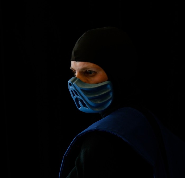 Let the mortal kombat begin! - My, The photo, Portrait, Mortal kombat, Sub-Zero, Sub Zero