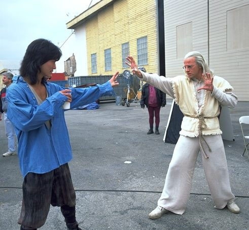 Photos from the filming of the movie Mortal Kombat 1995 - Movies, Mortal Kombat, Christopher Lambert, Cary-Hiroyuki Tagawa, Interesting, Longpost, Mortal kombat