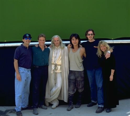 Photos from the filming of the movie Mortal Kombat 1995 - Movies, Mortal Kombat, Christopher Lambert, Cary-Hiroyuki Tagawa, Interesting, Longpost, Mortal kombat