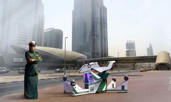 Dubai police switch to flying motorcycles - Police, Future, Motorcycles, Transport, Dubai, Abroad, Technologies, Moto