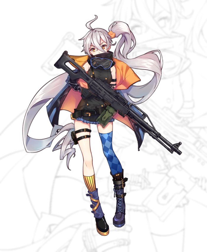  Anime Art, Girls Frontline, Pkp